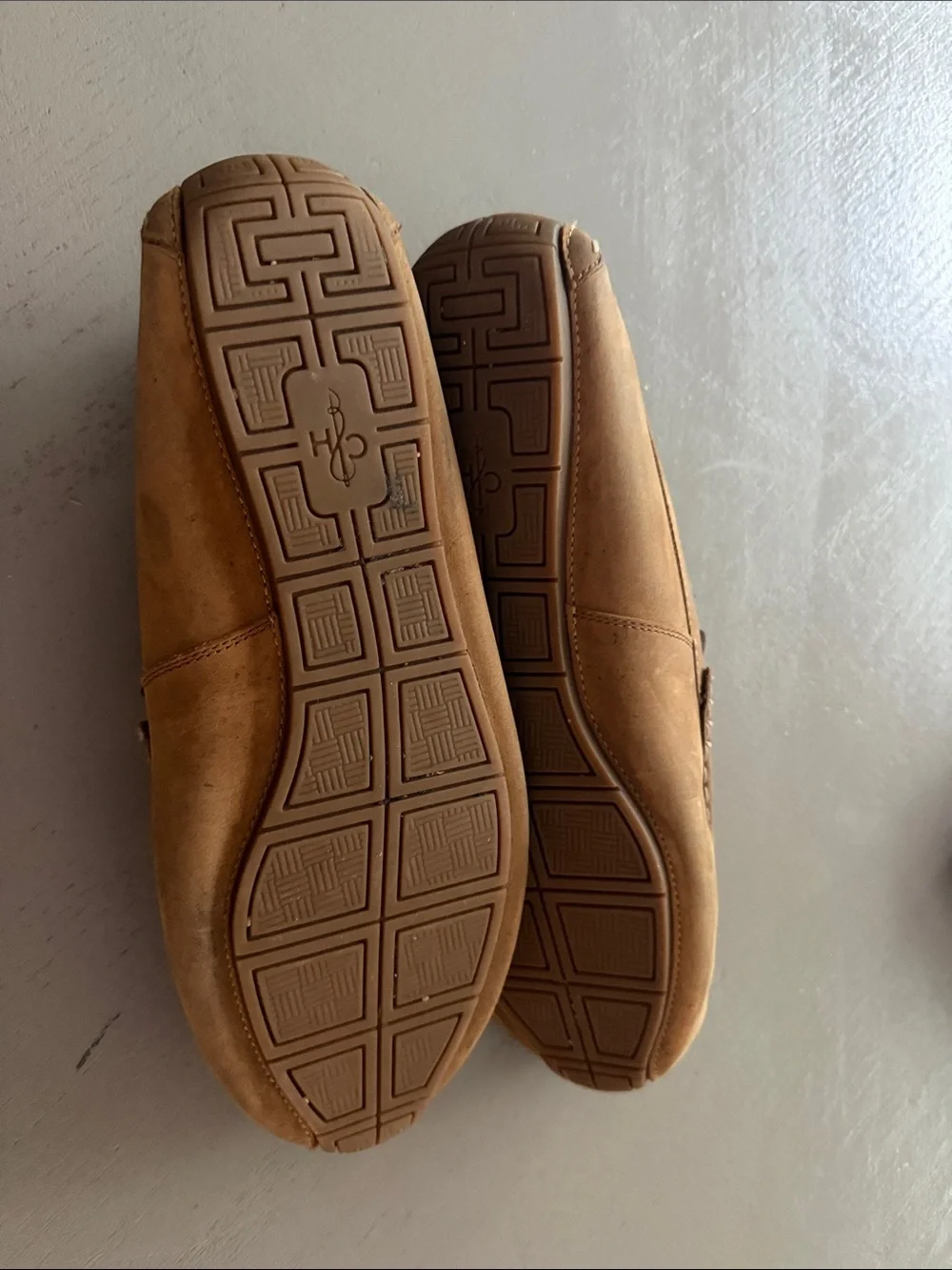 Cole Haan Men’s Brown Leather Slip-On Loafers